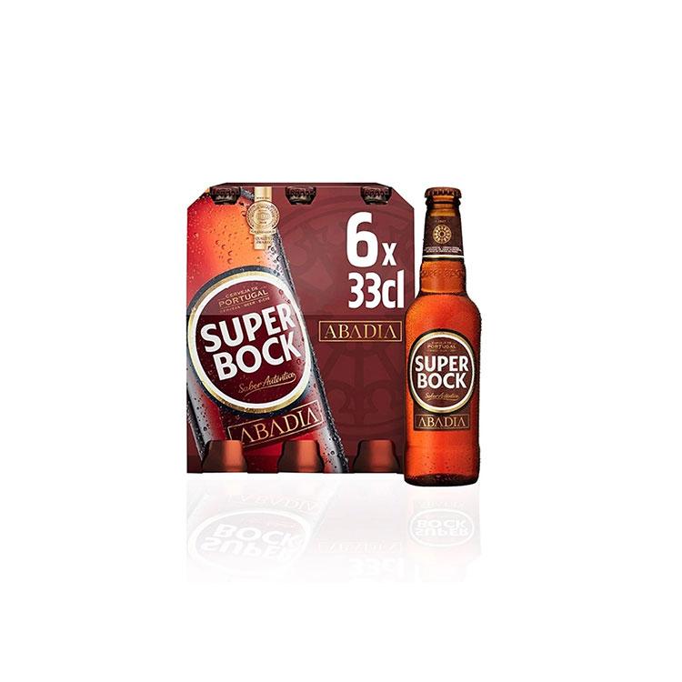 Cerveza Super Bock Abadia 6uni x 330ml