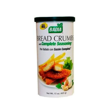 Pan rallado con sazón completo Badia 425g